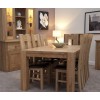 Trend Solid Oak Furniture Large Dining Table 180cm
